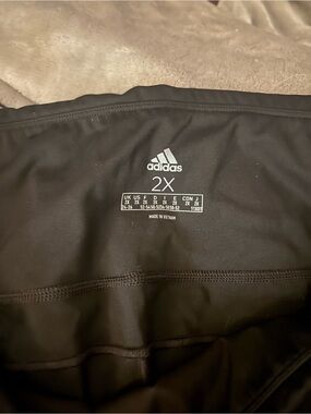 adidas Black High-Waist Performance Leggings